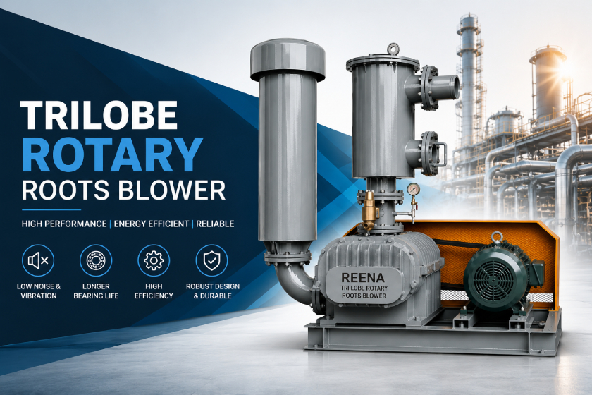 Twin Lobe Air Compressor